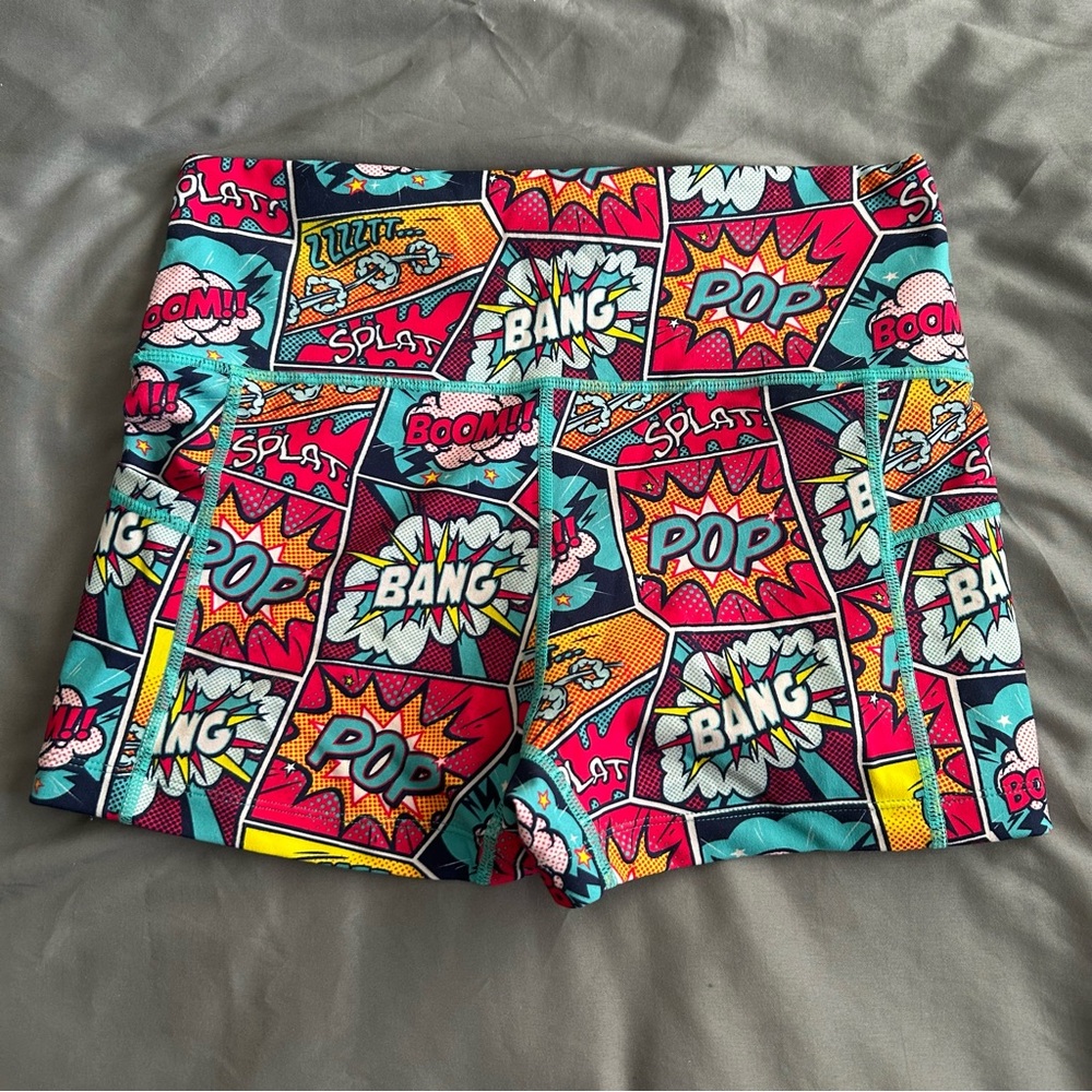 PopArt Workout Shorts